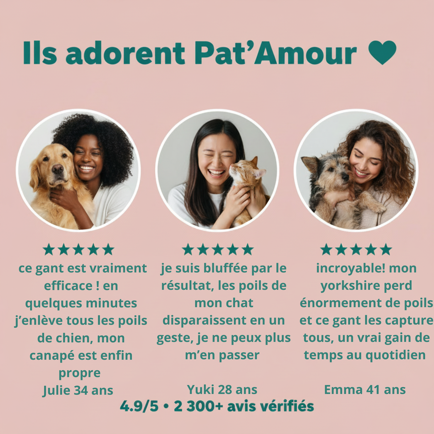 Pat'Amour™ | Gant Anti-Poils Réutilisable