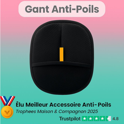 Pat'Amour™ | Gant Anti-Poils Réutilisable